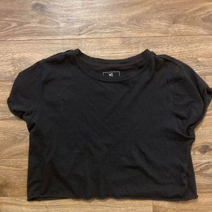 We the Free by Free People black cropped Tee Size Large